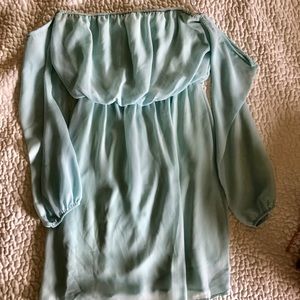 Off the shoulder dress